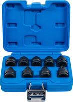 Bgs Technic krachtbit dop set  1/2 spline XZN veeltand M4 -, Nieuw, Verzenden