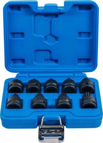 Bgs Technic krachtbit dop set  1/2 spline XZN veeltand M4 -, Auto diversen, Autogereedschap, Verzenden