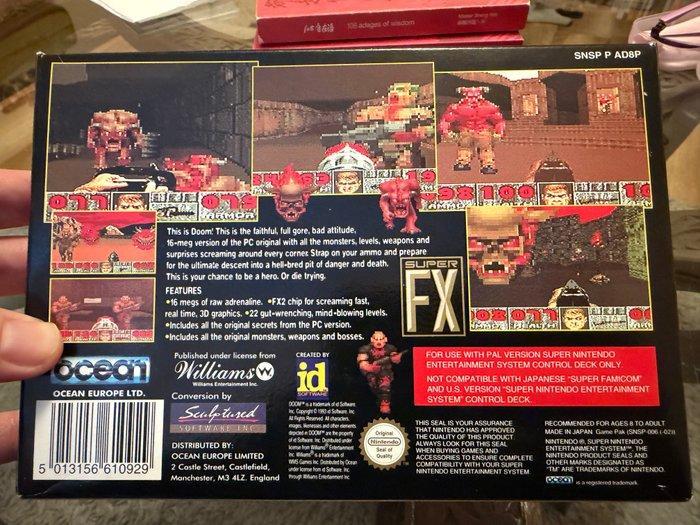 Nintendo - Snes - Super Nintendo - DOOM - Videogame - In, Games en Spelcomputers, Spelcomputers | Overige Accessoires