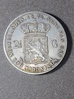 Nederland. Willem III. 2 1/2 Gulden 1872 (Zonder