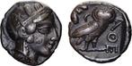 Attica, Athene Tetradrachm 454-404 BC or slightly after -, Postzegels en Munten