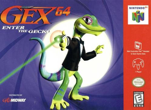 Gex 64 Enter the Gecko (Losse Cassette) (N64 Games), Games en Spelcomputers, Games | Nintendo 64, Zo goed als nieuw, Ophalen of Verzenden