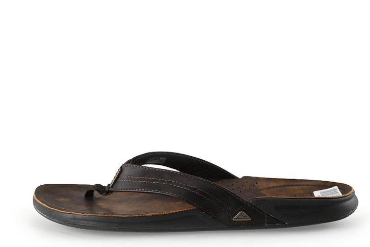Reef Slippers in maat 45 Bruin | 5% korting, Kleding | Heren, Schoenen, Bruin, Gedragen, Slippers, Verzenden