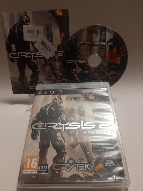 Crysis 2 Limited Edition Playstation 3, Games en Spelcomputers, Games | Sony PlayStation 3, Zo goed als nieuw, Ophalen of Verzenden
