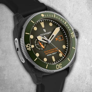 Tecnotempo - Strategico Forged Carbon & Titanium -