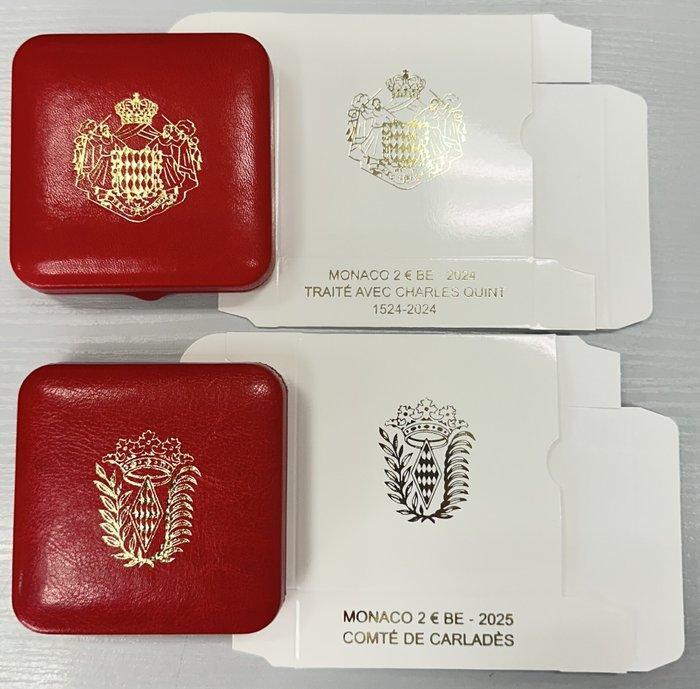 Monaco. 2 Euro 2024/2025 500 Ans du Traité de Burgos -, Postzegels en Munten, Munten | Europa | Euromunten