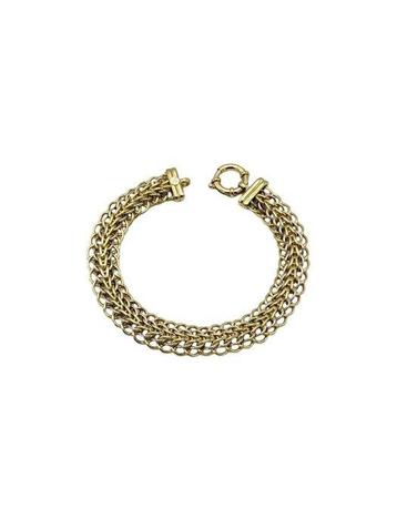 Armband - 18 karaat Geel goud, Witgoud