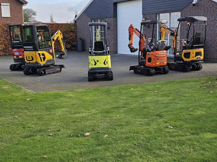 Kingway minigraafmachine minigraver graafmachine mini pelle, Zakelijke goederen, Machines en Bouw | Kranen en Graafmachines, Graafmachine