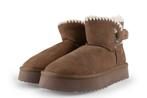 Manfield Snowboots in maat 40 Cognac | 5% korting, Kleding | Dames, Schoenen, Overige kleuren, Verzenden, Snowboots, Zo goed als nieuw