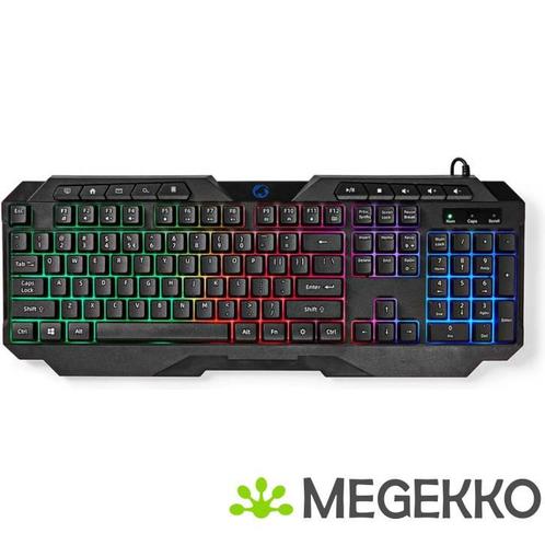 Bedraad Gaming Toetsenbord | Membrane Toetsen | LED | QWERTY, Computers en Software, Toetsenborden, Nieuw, Verzenden
