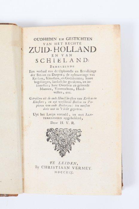 H.F. van Heussen - Oudheden en gestichten van het rechte, Antiek en Kunst, Antiek | Boeken en Manuscripten