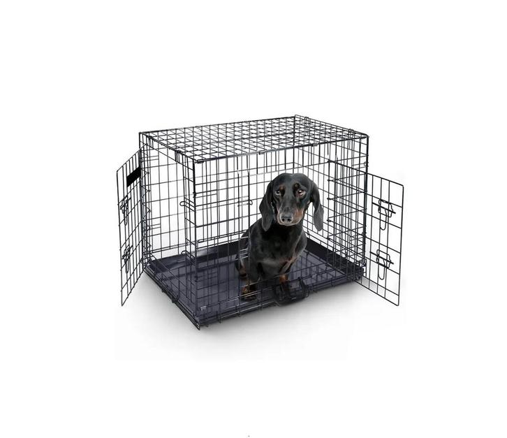 MaxxPet Hondenbench opvouwbaar 63x44x50cm (Hondenbenches), Dieren en Toebehoren, Hondenbenches, Nieuw, Ophalen of Verzenden