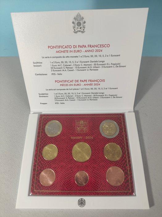 Vaticaan. Year Set (BU) 2024 (Zonder Minimumprijs), Postzegels en Munten, Munten | Europa | Euromunten