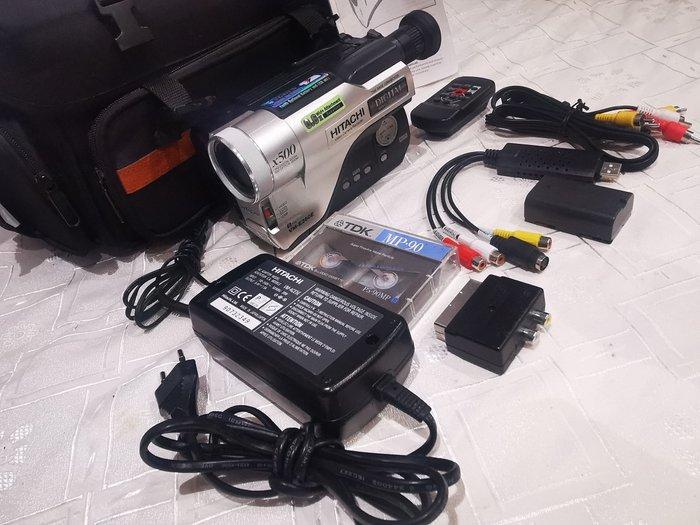 Hitachi VM-E360E Video8 8mm PAL camcorder Video8 camera, Verzamelen, Foto-apparatuur en Filmapparatuur
