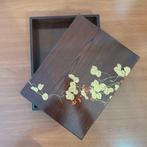 Doos - Hout - Houten decoratieve doos