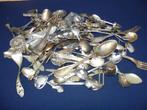 Groot lot van 99 lepeltjes, vorken en wat diversen waarvan, Antiek en Kunst