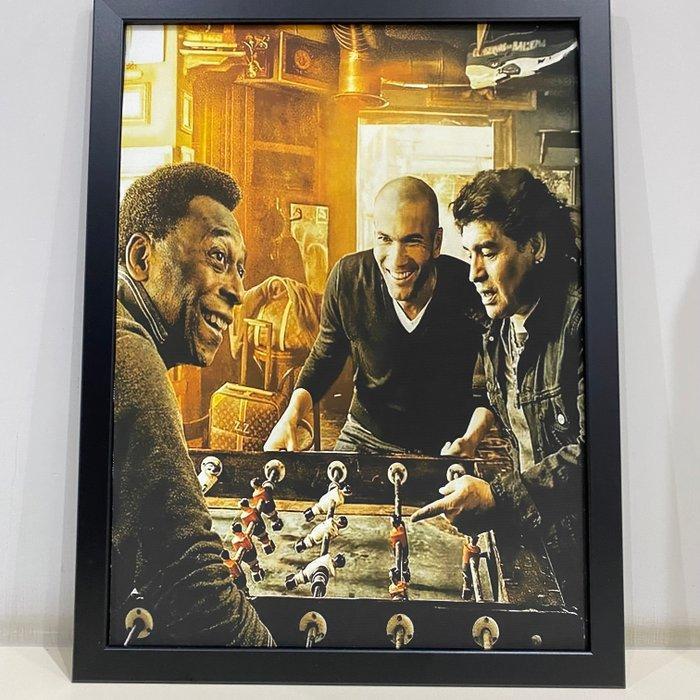 Café Maravillas Madrid - Maradona Pelé Zidane - Louis, Verzamelen, Overige Verzamelen