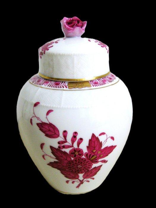 Herend - Gemberpot - Chinese Bouquet Apponyi Purple -, Antiek en Kunst, Antiek | Meubels | Tafels