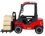 Heftruck , Vorklift, rood, eva, blueTooth, leather, 12V10ah,, Kinderen en Baby's, Nieuw, Ophalen of Verzenden