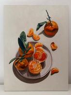 Cansu Rossi - Clementines on Ivory - Oil painting