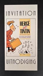 Tintin - 2 Prachtige set Album EO + Uitnodigingskarton, Boeken, Nieuw