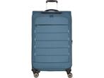 Travelite Skaii 4 Wiel Trolley L Expandable Blue/Lightblue, Huis en Inrichting, Verzenden, Zo goed als nieuw
