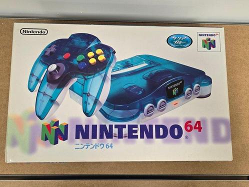 Nintendo - Nintendo 64 - N64 - Funtastic - Ice Blue Console, Games en Spelcomputers, Spelcomputers | Overige Accessoires