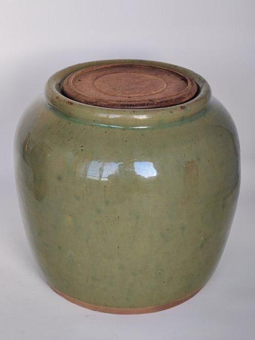 Pot - Grès, Glaçure Céladon. - Jianxing, Antiek en Kunst, Antiek | Keukengerei