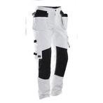 Jobman 2179 pantalon de peintre femme  da40 blanc/noir, Bricolage & Construction