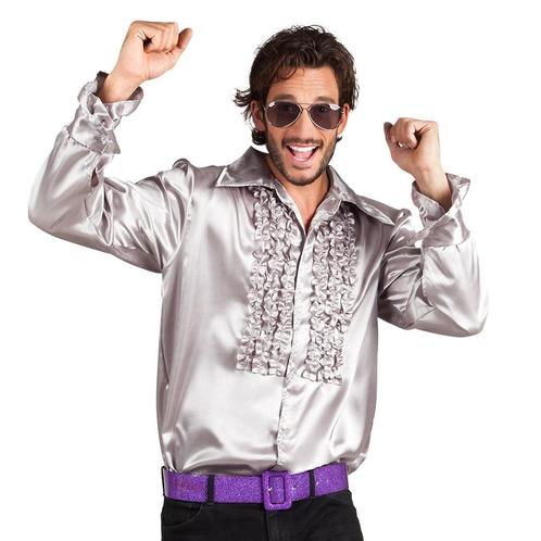 Ruffle Blouse Heren Zilver, Vêtements | Hommes, Costumes de carnaval & Vêtements de fête, Envoi