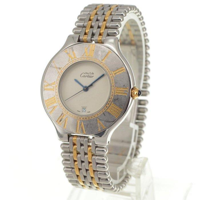 Cartier - Must 21 de Cartier - W10052F4(126000P) - Heren -, Handtassen en Accessoires, Horloges | Heren