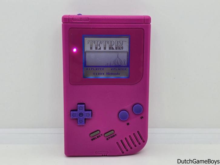 Gameboy Classic - Console - Pink + Ips Screen + Backlight, Consoles de jeu & Jeux vidéo, Consoles de jeu | Nintendo Game Boy, Envoi