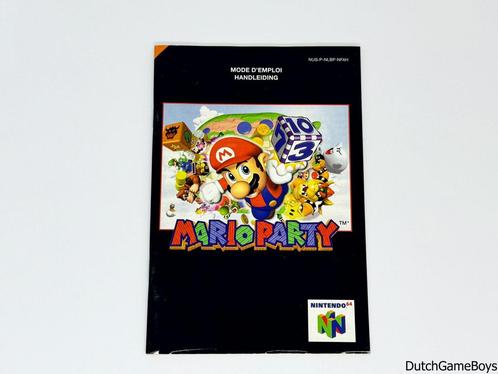 Nintendo 64 / N64 - Mario Party - NFAH - Manual, Games en Spelcomputers, Games | Nintendo 64, Gebruikt, Verzenden