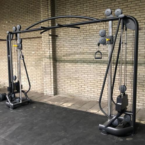 Gymfit cable crossover | dual pulley | kracht | NIEUW, Sport en Fitness, Fitnessapparatuur, Overige typen, Nieuw, Verzenden