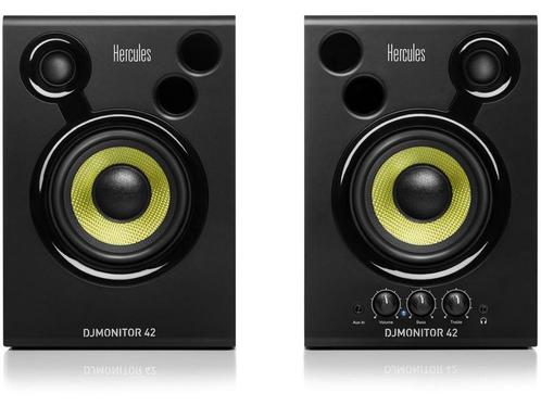 Hercules DJMonitor 42 (Zwart), Muziek en Instrumenten, Dj-sets en Draaitafels, Zo goed als nieuw, Verzenden