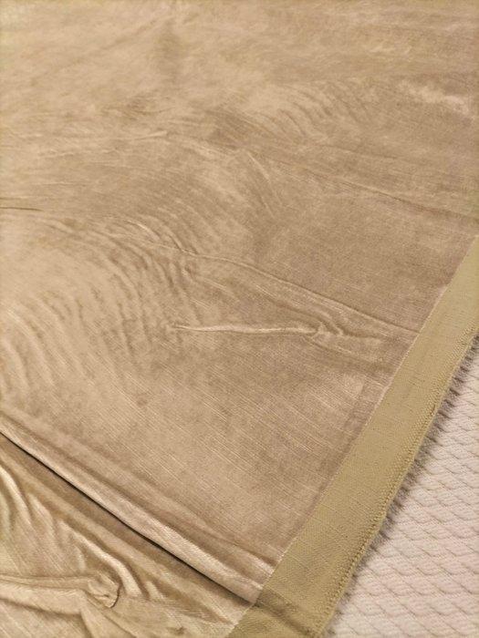 Pregiato velluto color ècru by luxury living group -, Antiek en Kunst, Antiek | Tapijten, Tafelkleden en Textiel