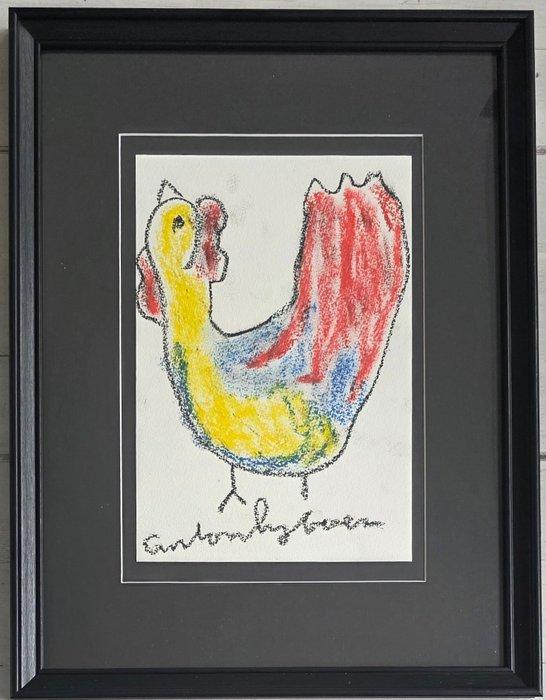 Anton Heyboer (1924-2005) - Kip, Antiek en Kunst, Kunst | Schilderijen | Modern