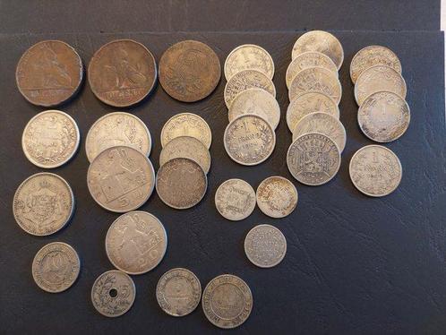 België. Lot monnaies en argent 1847/1950 (Zonder, Postzegels en Munten, Munten | Nederland