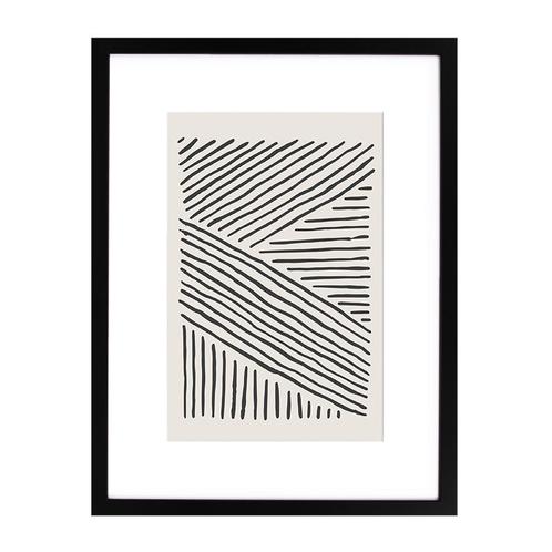 Fotolijst Tvede Mat Zwart 50x70 cm, Huis en Inrichting, Woonaccessoires | Lijsten, Verzenden