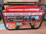 generator Benzine Kraftroyal PS9000, 2x220 V en 12, Ophalen