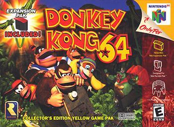 Donkey Kong 64 (Losse Cassette) (N64 Games), Games en Spelcomputers, Games | Nintendo 64, Zo goed als nieuw, Ophalen of Verzenden