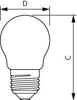 Philips Master Waarde LED Kaars E27 3.4W Dimbaar 927 -, Doe-het-zelf en Bouw, Bouwverlichting, Verzenden