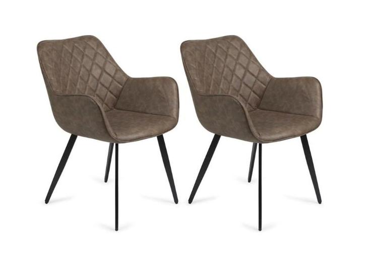 2dekans | LIFA LIVING Stoel Genua - Moderne Kuipstoel - Set, Huis en Inrichting, Stoelen, Ophalen of Verzenden