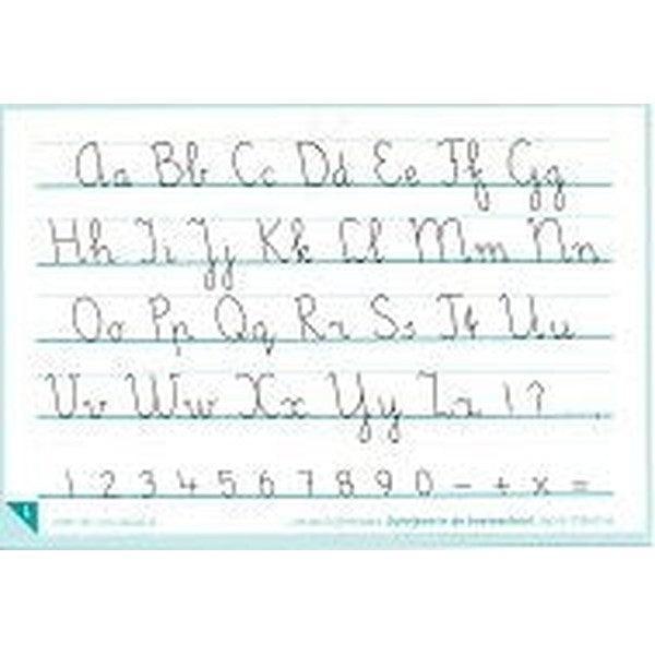 Schrijven in de basisschool Letter en Cijferkaart linkshandi, Boeken, Schoolboeken, Verzenden