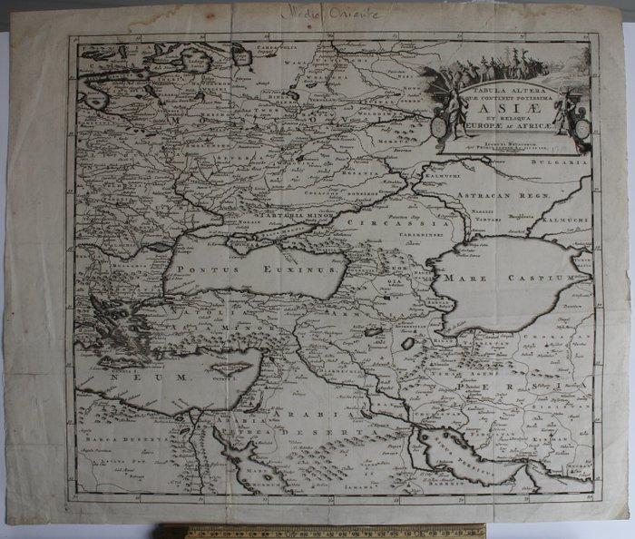 Turklije, Rusland, Iran, Irak, palestina - Moyen-Orient;, Boeken, Atlassen en Landkaarten