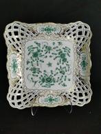 Meissen articolo raro - piatto quadrato 20 cm con bordo