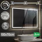 Badkamerspiegel met verlichting - Wandspiegel - 100x70 cm -, Maison & Meubles, Accessoires pour la Maison | Miroirs, Verzenden