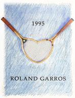 Donald Lipski - Originalplakat - Roland Garros 1995, Antiek en Kunst