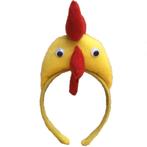 Kip Diadeem - Haan Verkleedkleren - Outfit Carnaval Accessoi, Verzenden, Nieuw