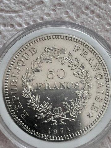 Frankrijk. 50 Francs 1974 Hercule. Avers de la 20 Francs